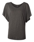 Women’s Flowy Draped Dolman Tee | 8821