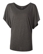 Women’s Flowy Draped Dolman Tee | 8821