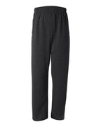 Pantalones deportivos unisex NuBlend® de fondo abierto con bolsillos | 974MPR