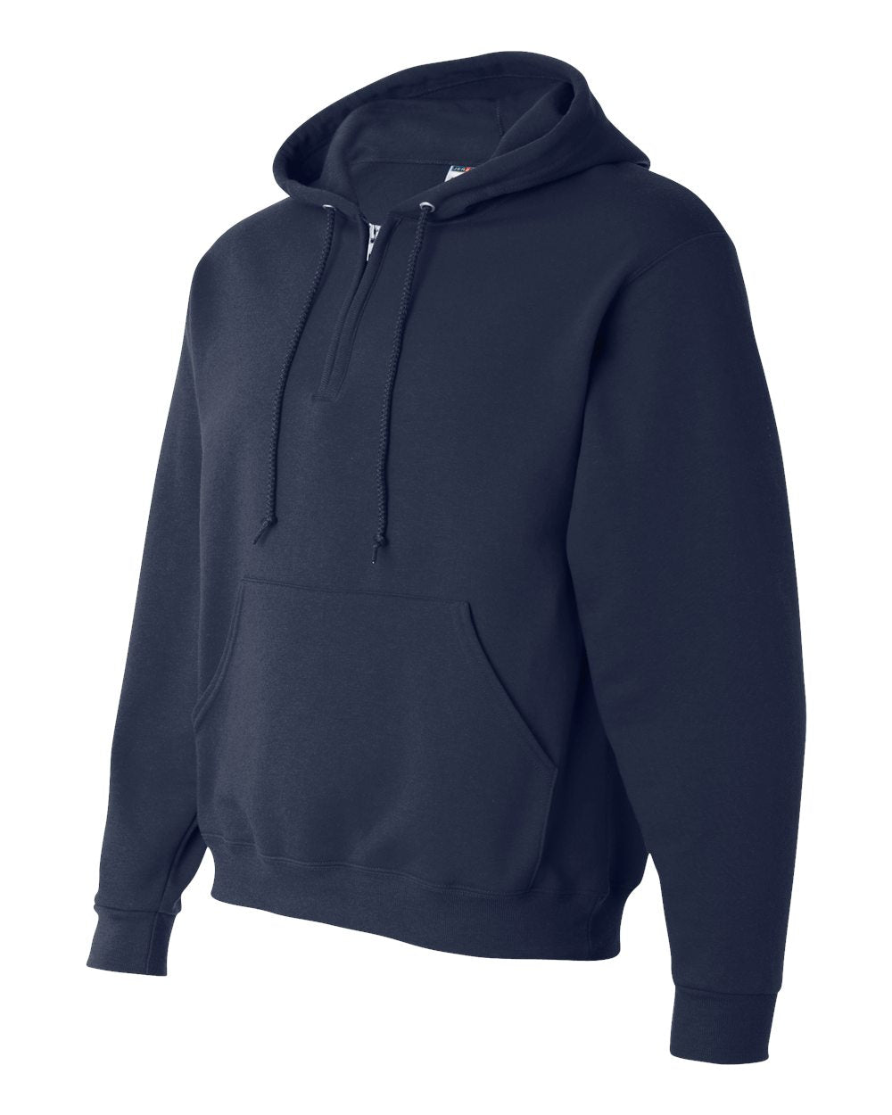 Unisex NuBlend® Quarter-Zip Hooded Sweatshirt | 994MR