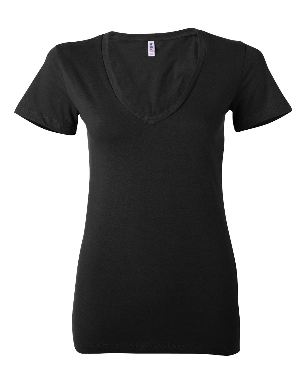 Camiseta de Jersey para Mujer con Escote Profundo en V | 6035
