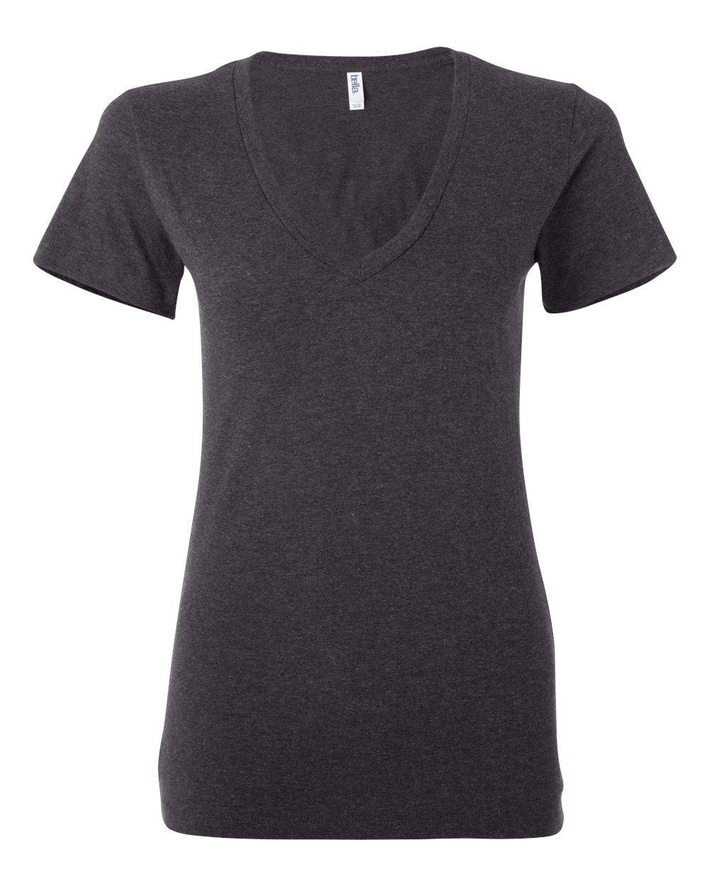 Camiseta de Jersey para Mujer con Escote Profundo en V | 6035