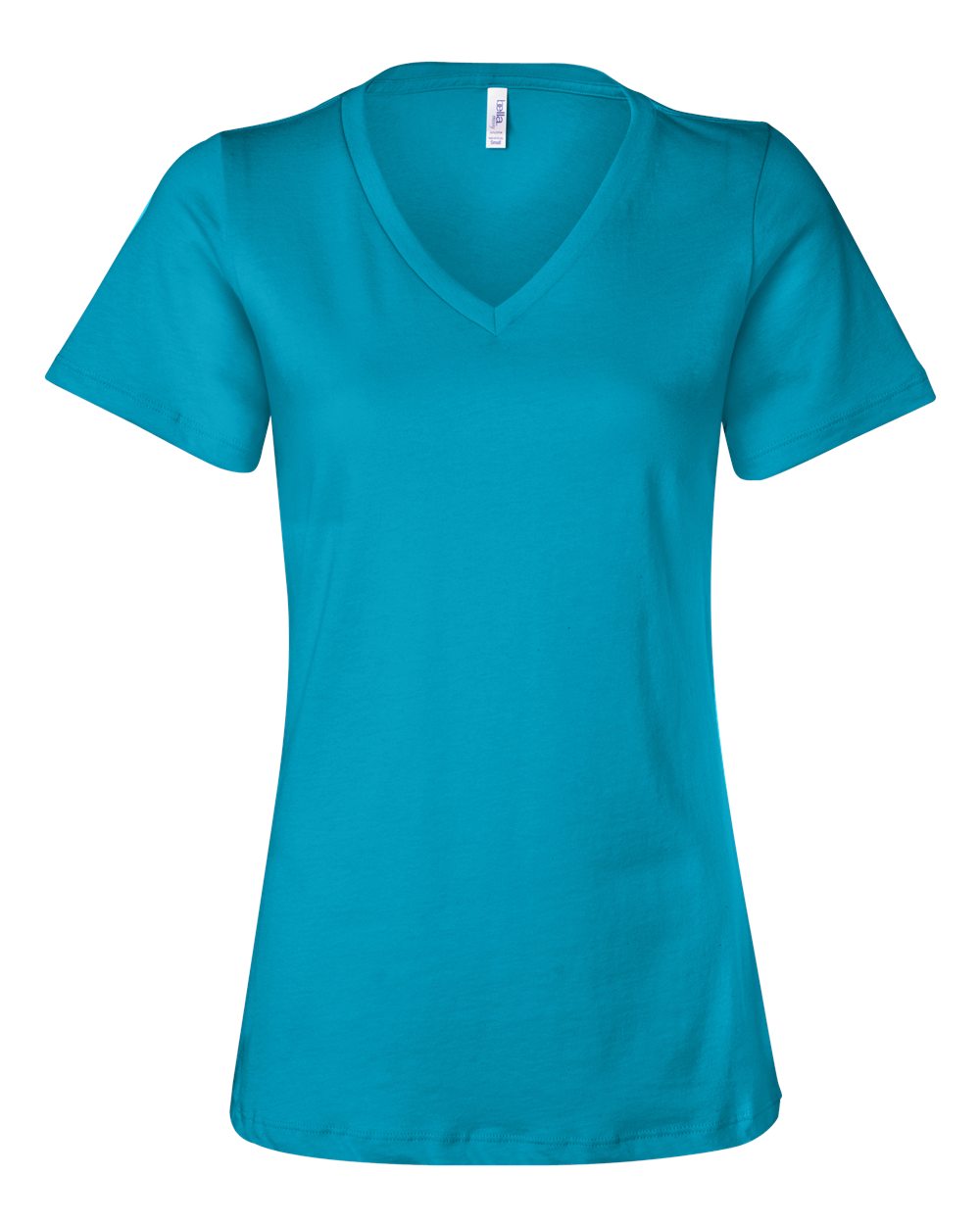 Women’s Relaxed Jersey V-Neck Tee | 6405
