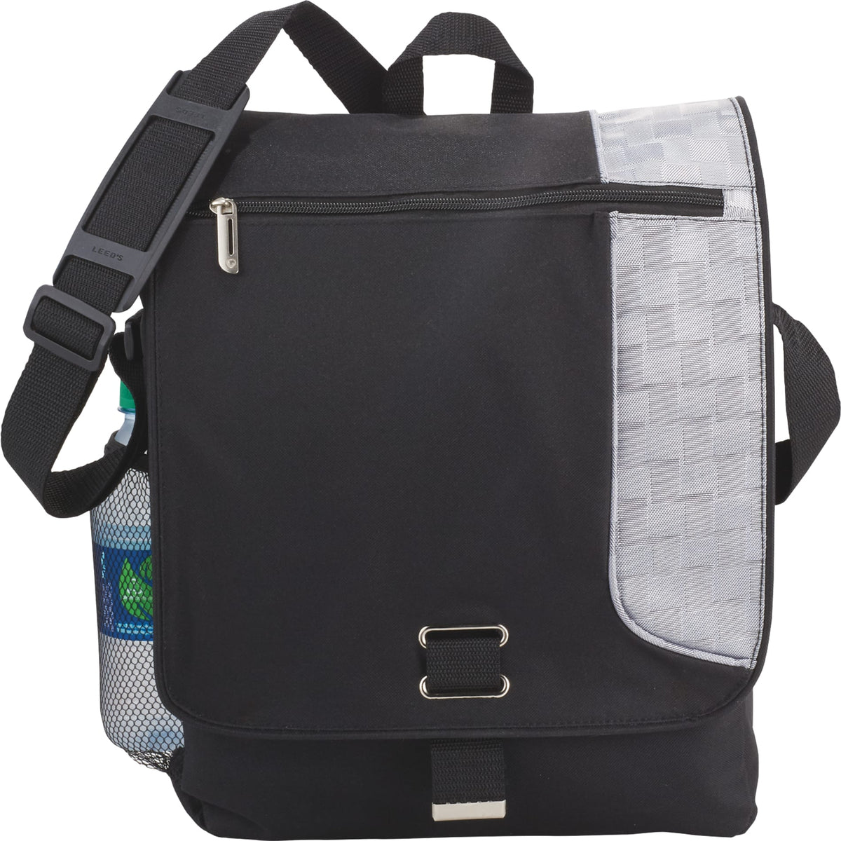 Gridlock Vertical 15" Computer Messenger Bag | 3450-13 image 1