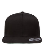 Premium Flat Bill Snapback Cap | 6089M