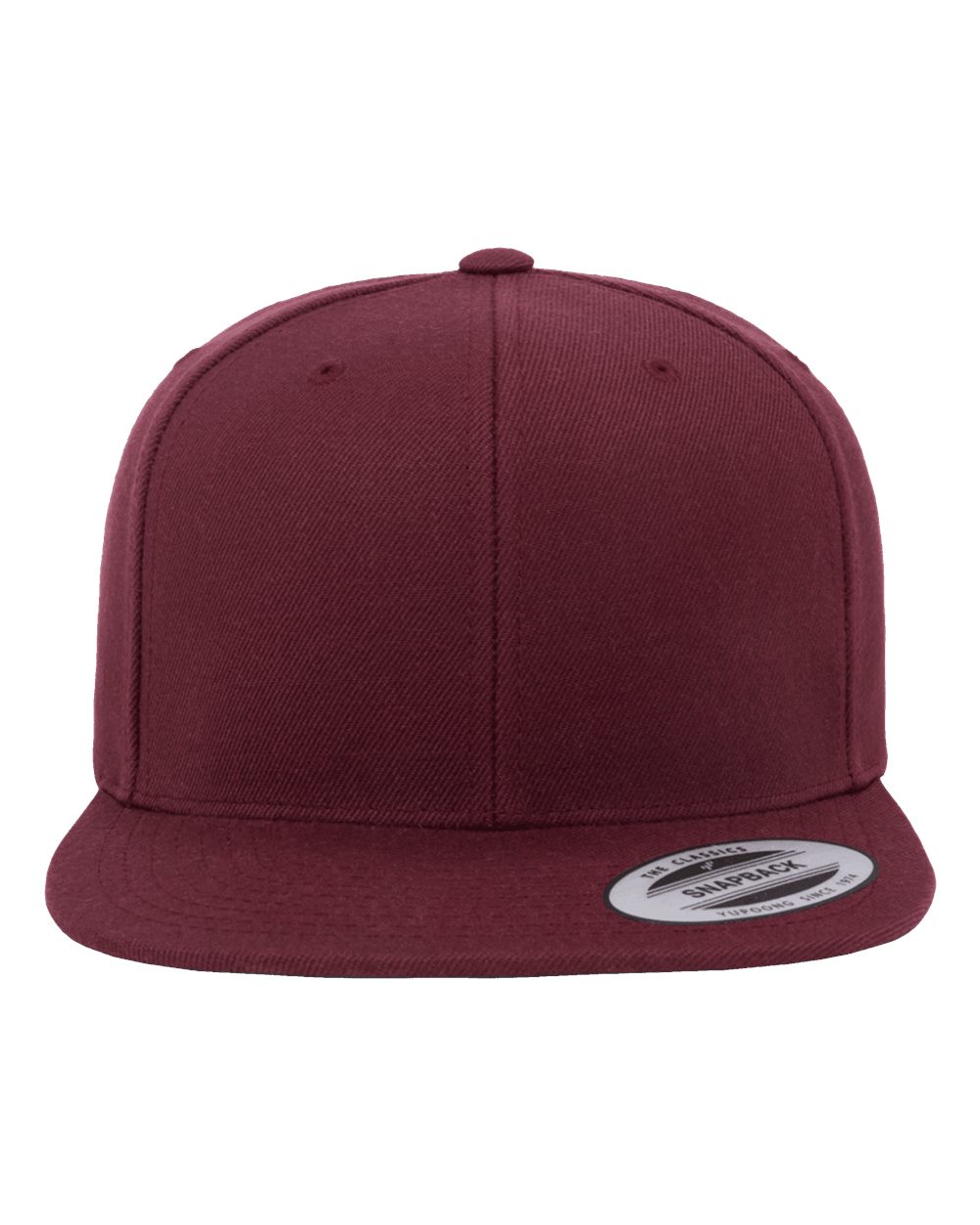 Premium Flat Bill Snapback Cap | 6089M