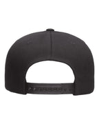 Five-Panel Cotton Twill Snapback Cap | 6007
