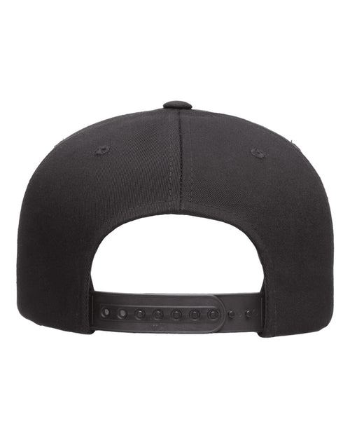 Five-Panel Cotton Twill Snapback Cap | 6007
