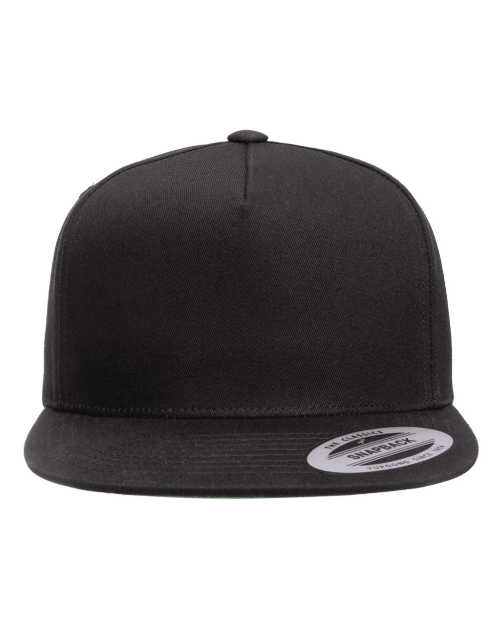 Five-Panel Cotton Twill Snapback Cap | 6007