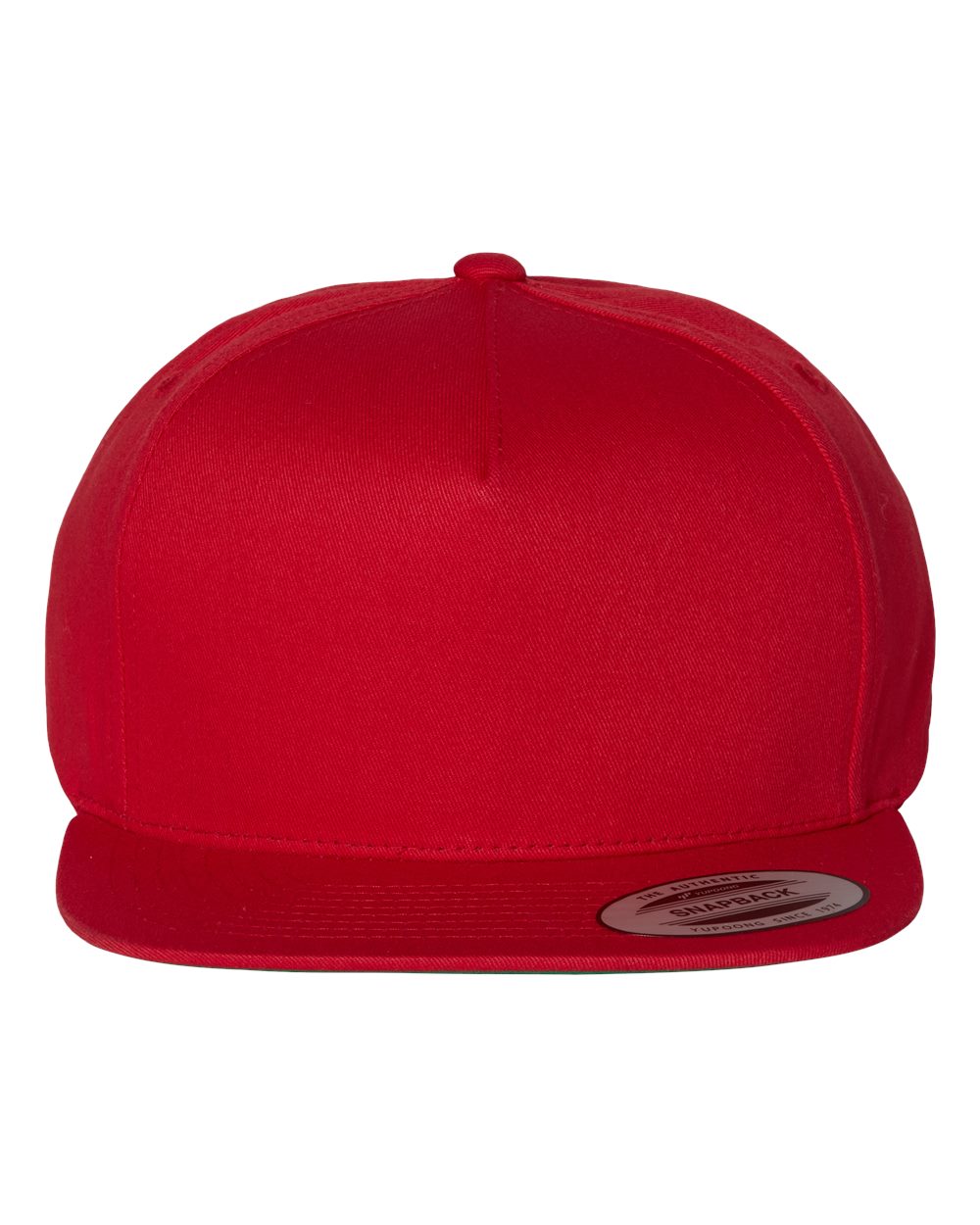 Five-Panel Cotton Twill Snapback Cap | 6007