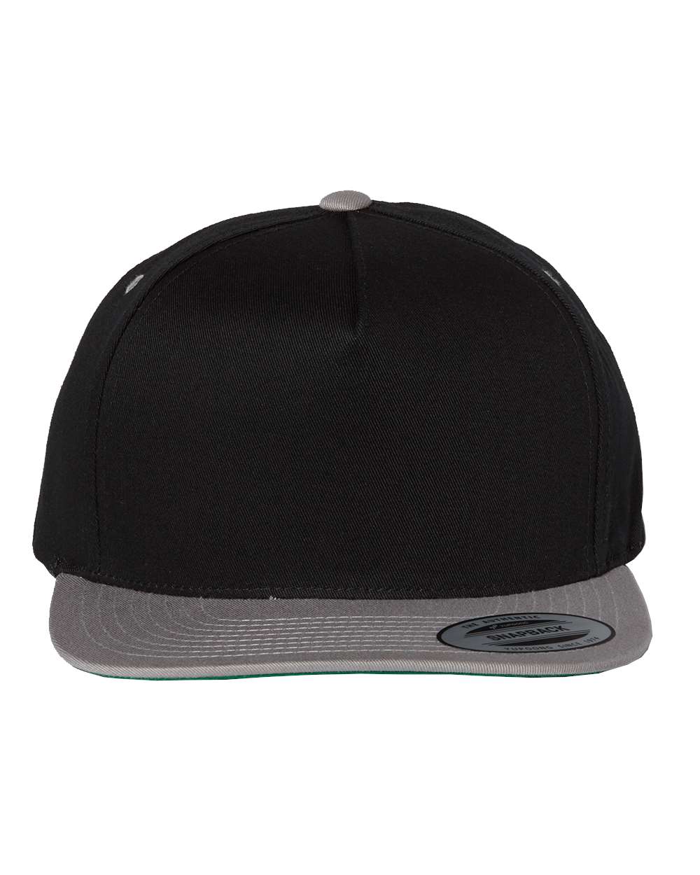 Five-Panel Cotton Twill Snapback Cap | 6007