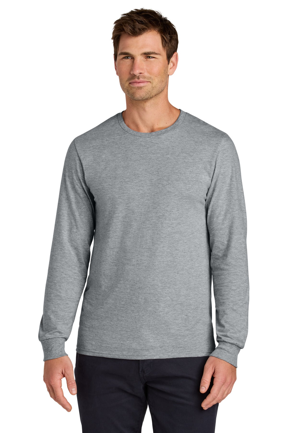 Jerzees Classics 363L Unisex Cotton Long Sleeve T-Shirt