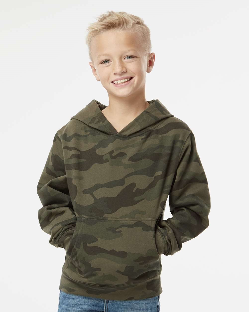 Youth Midweight Hooded Sweatshirt | SS4001Y
