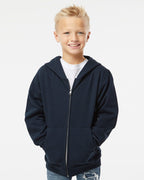 Youth Midweight Full-Zip Hooded Sweatshirt | SS4001YZ