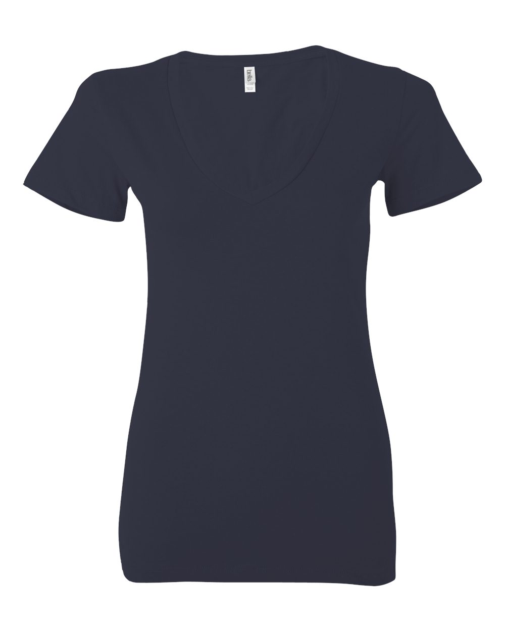 Camiseta de Jersey para Mujer con Escote Profundo en V | 6035