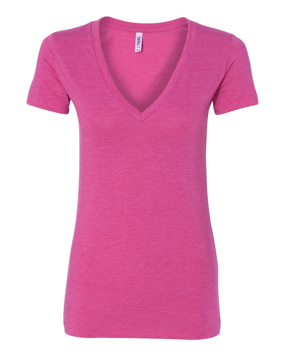 Women’s Triblend Deep V-Neck Tee | 8435