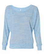 Women’s Flowy Off Shoulder Long Sleeve Tee | 8850