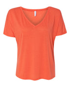 Women’s Slouchy V-Neck Tee | 8815