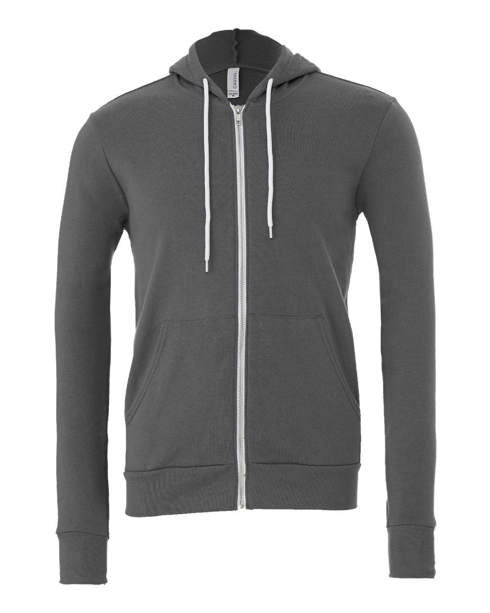 Unisex Sponge Fleece Full-Zip Hoodie Sweatshirt | 3739