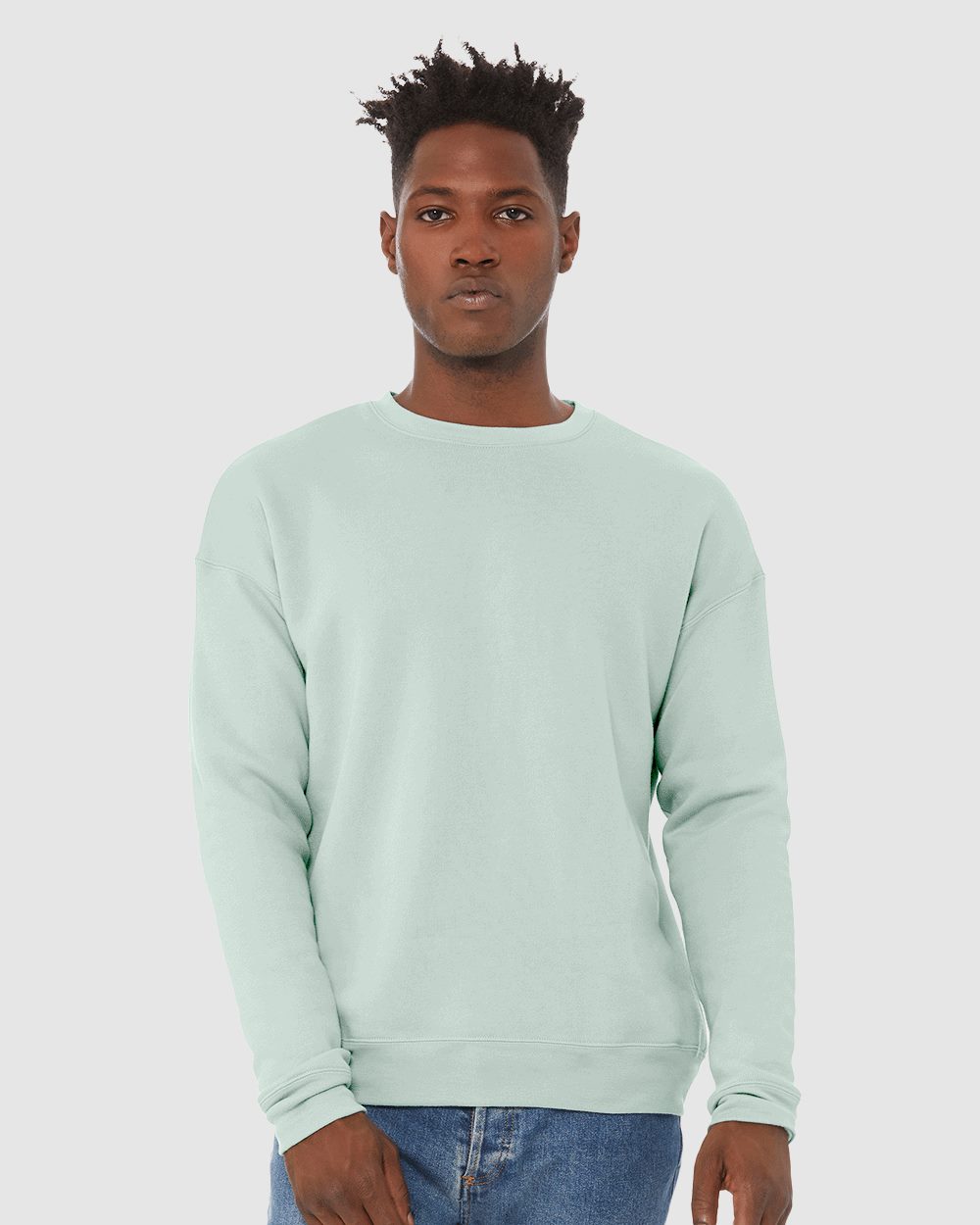 Unisex Sponge Fleece Drop Shoulder Crewneck Sweatshirt | 3945