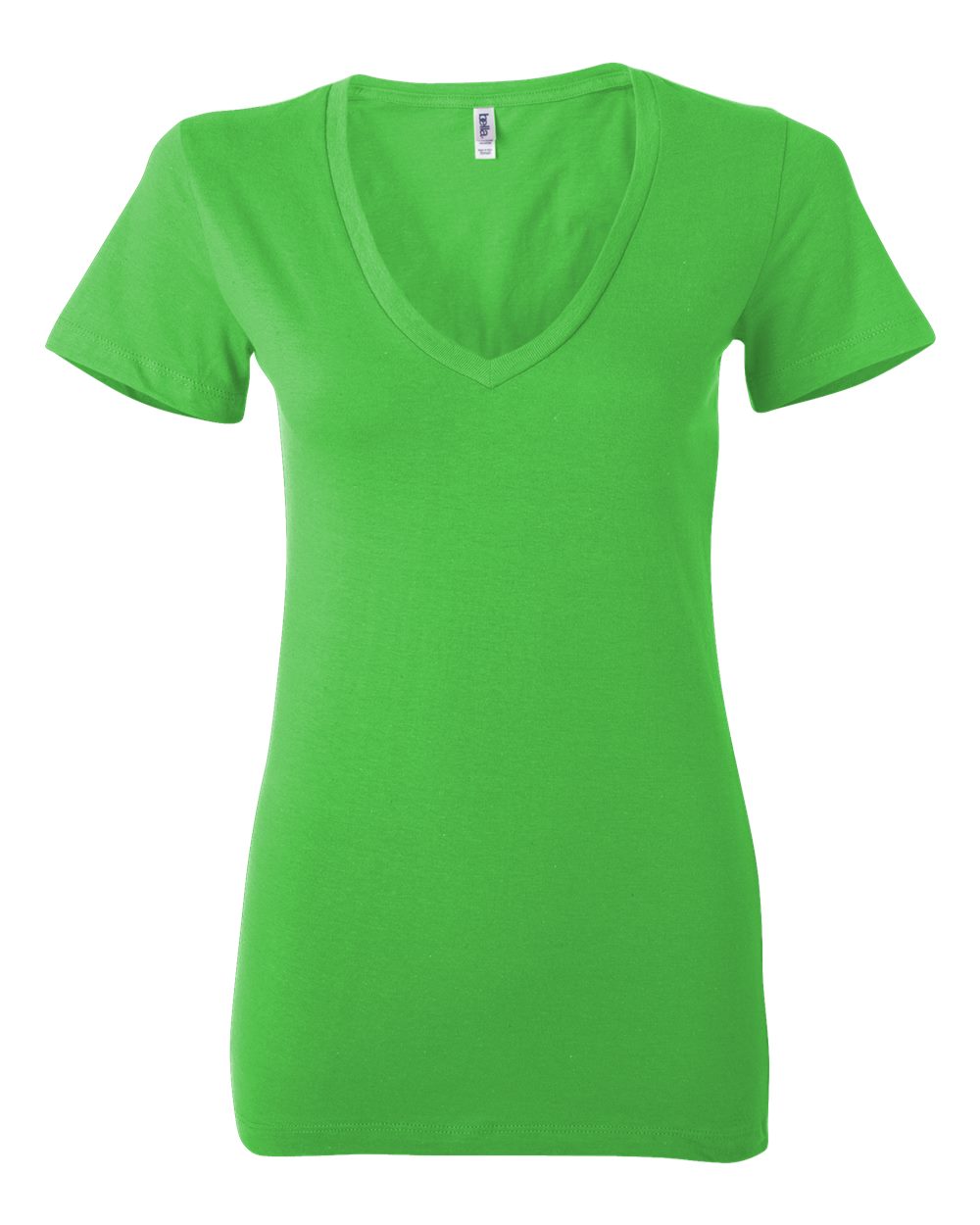 Women’s Jersey Deep V-Neck Tee | 6035