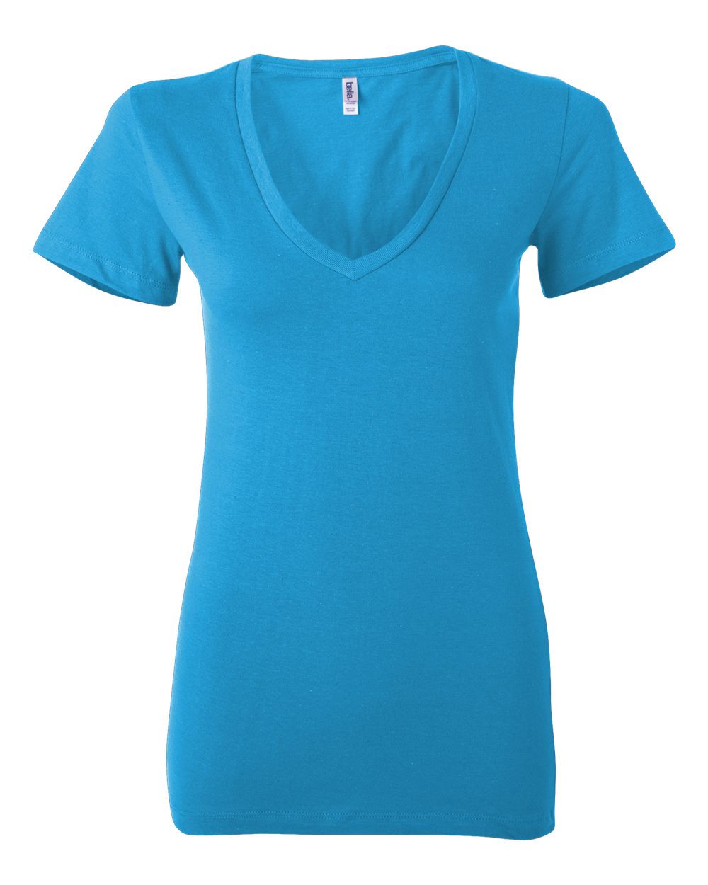 Women’s Jersey Deep V-Neck Tee | 6035