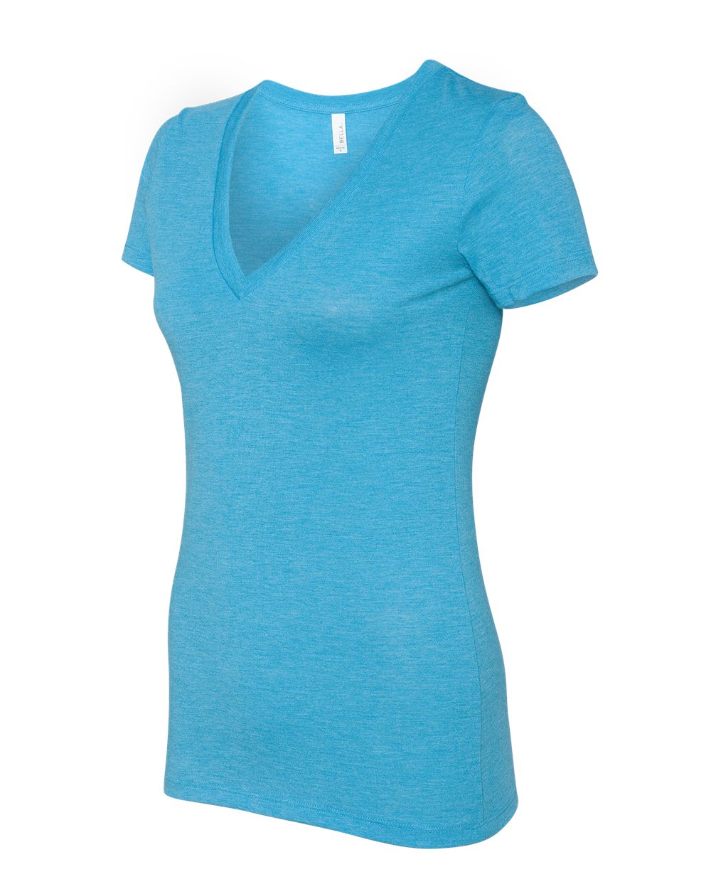 Women’s Triblend Deep V-Neck Tee | 8435