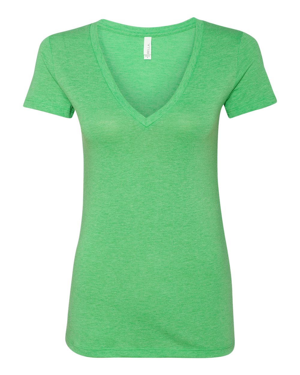 Women’s Triblend Deep V-Neck Tee | 8435