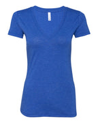 Women’s Triblend Deep V-Neck Tee | 8435