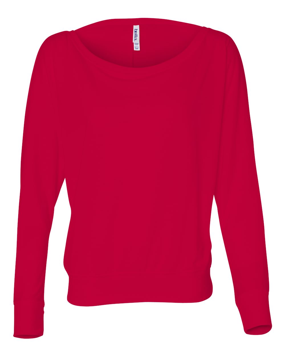 Women’s Flowy Off Shoulder Long Sleeve Tee | 8850