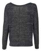 Women’s Flowy Off Shoulder Long Sleeve Tee | 8850