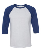 Unisex Three-Quarter Sleeve Baseball Tee | 3200