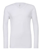 Camiseta Unisex de Manga Larga con Cuello en V | 3425