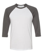 Unisex Three-Quarter Sleeve Baseball Tee | 3200