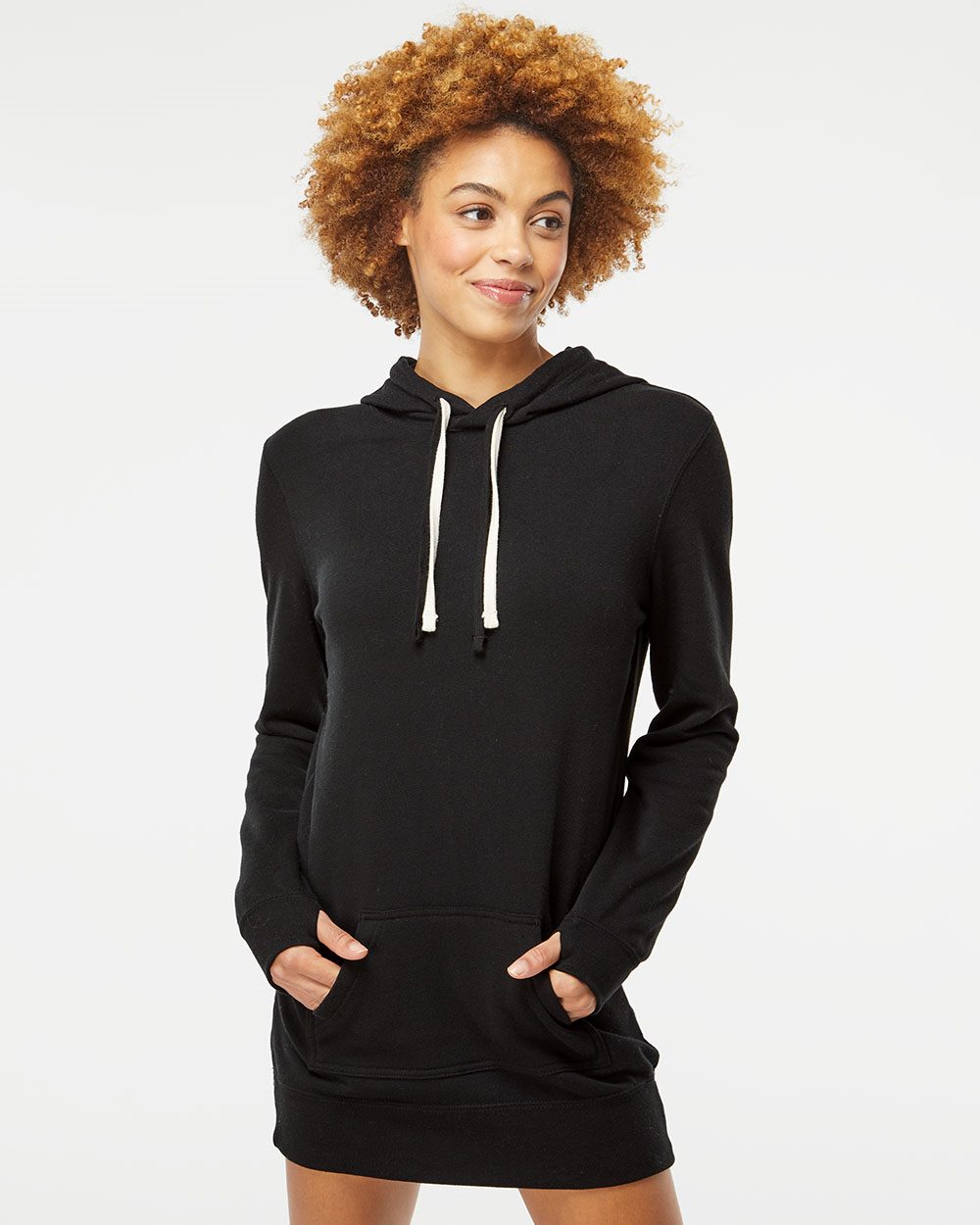Women’s Special Blend Hooded Sweatshirt Dress | PRM65DRS