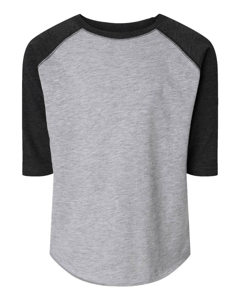 Toddler Baseball Fine Jersey Three-Quarter Sleeve Tee | 3330