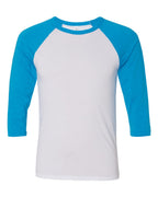 Unisex Three-Quarter Sleeve Baseball Tee | 3200