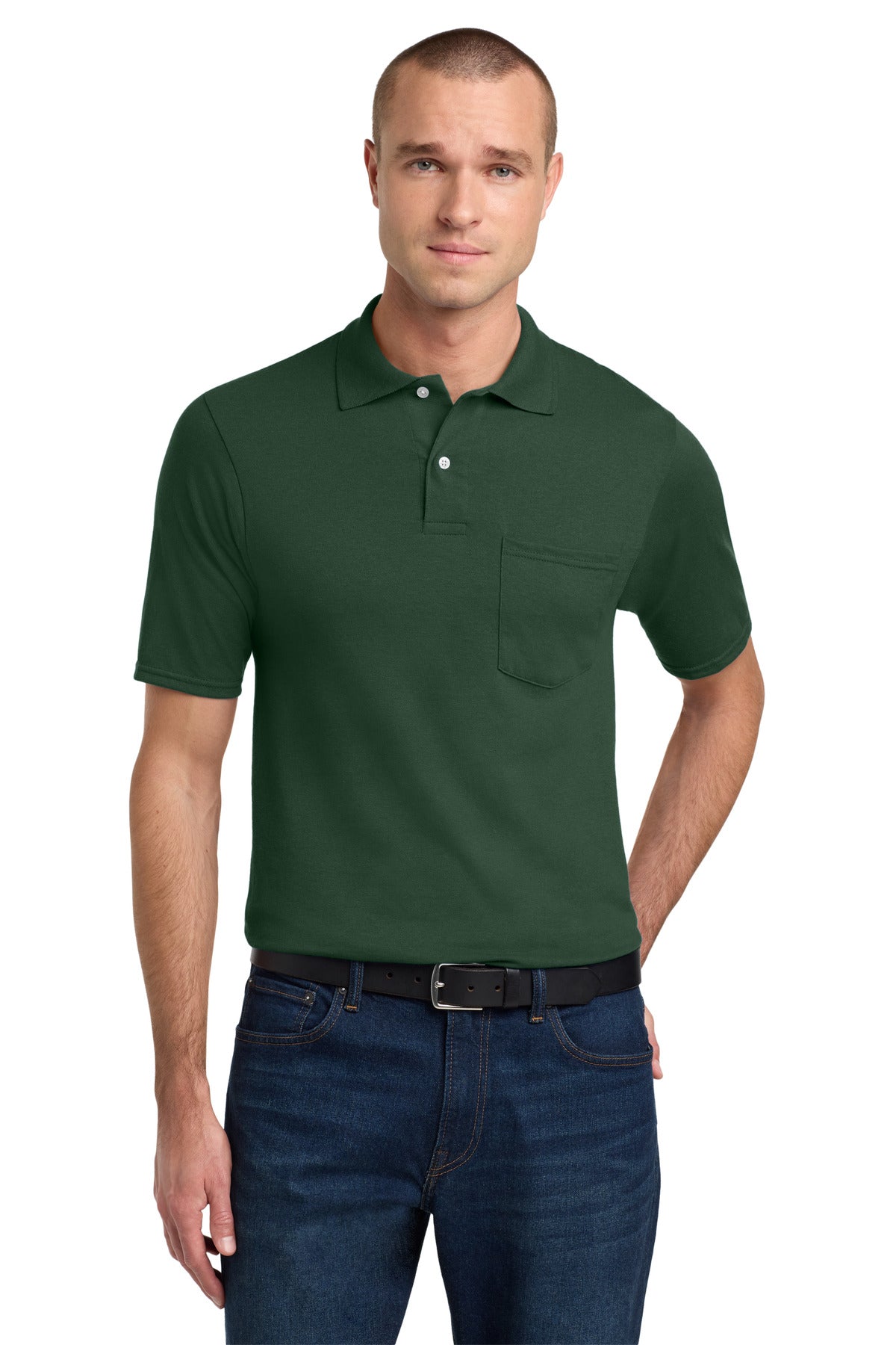 Jerzees 436MP Dri-Power Pocket Sport Shirt
