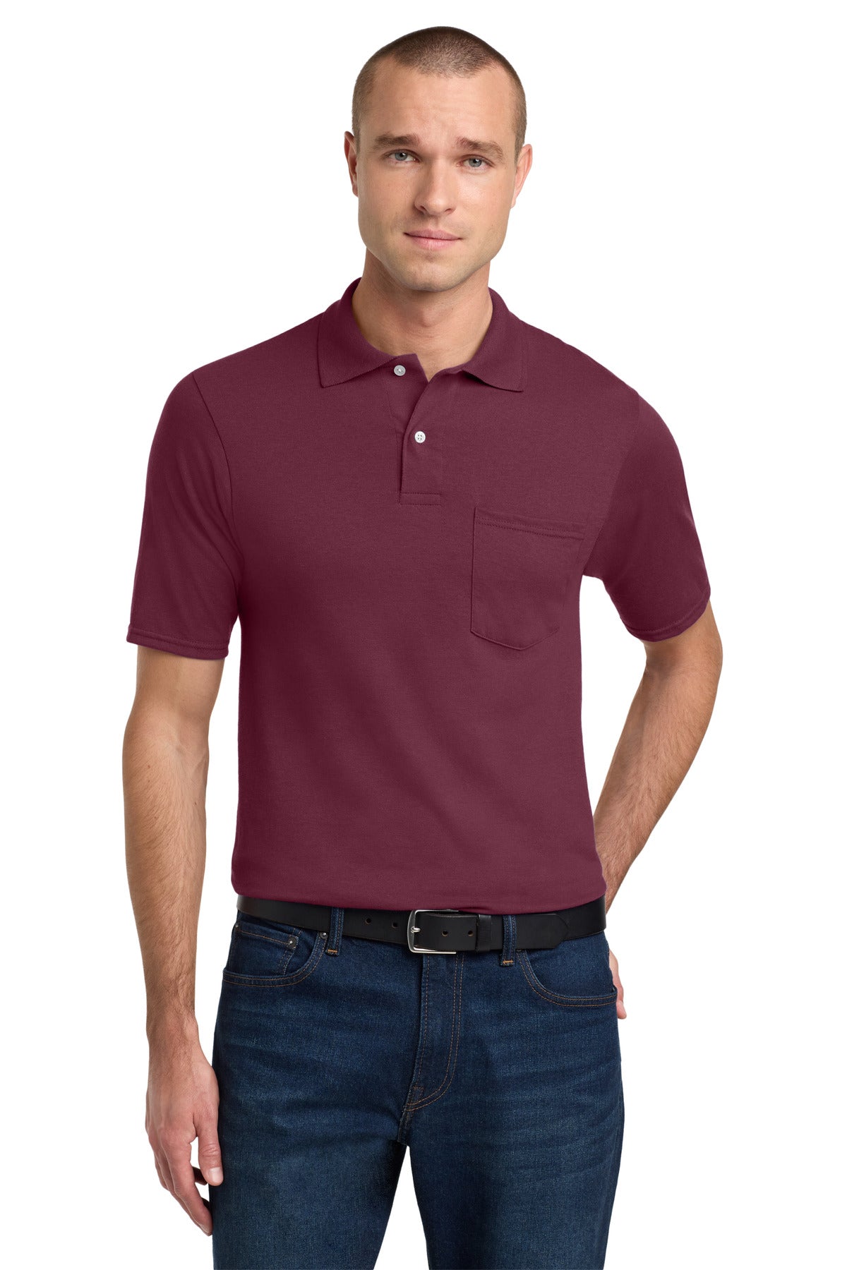 Jerzees 436MP Dri-Power Pocket Sport Shirt