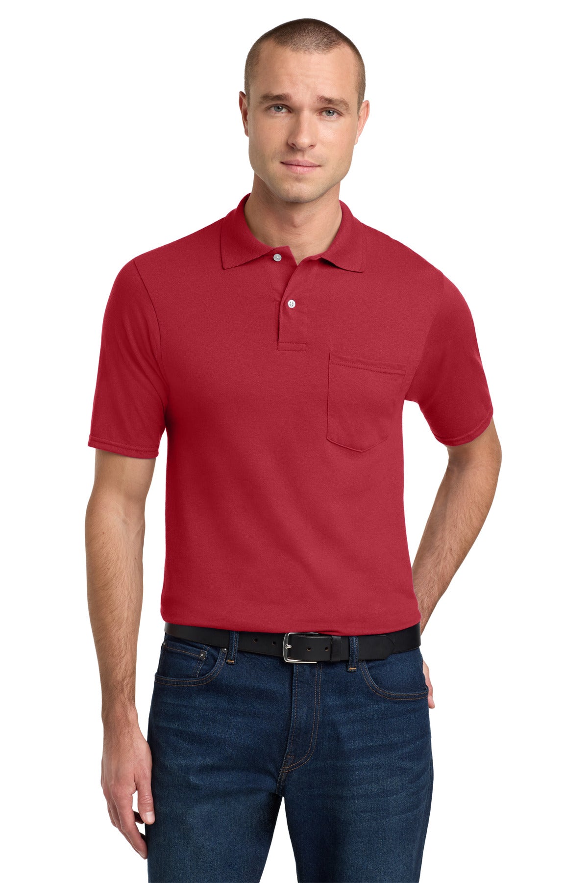 Jerzees 436MP Dri-Power Pocket Sport Shirt
