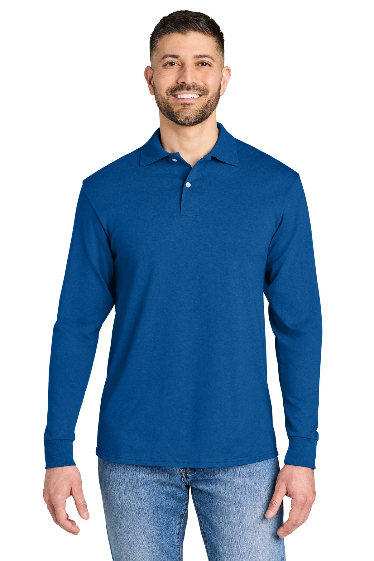 Jerzees 437LS Dri-Power Long Sleeve Sport Shirt
