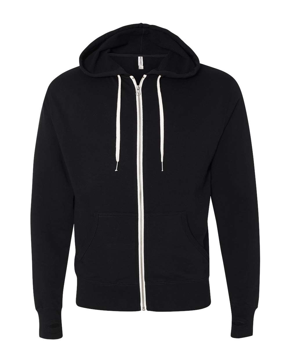 Unisex Heathered French Terry Full-Zip Hooded Sweatshirt | PRM90HTZ