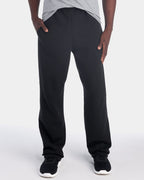 Unisex NuBlend® Open-Bottom Sweatpants with Pockets | 974MPR