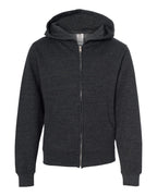Youth Midweight Full-Zip Hooded Sweatshirt | SS4001YZ