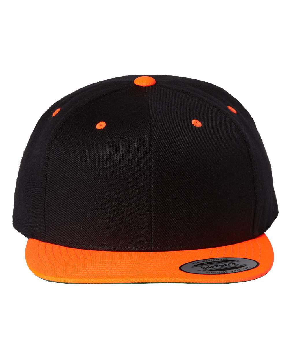 Premium Flat Bill Snapback Cap | 6089M