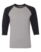 Unisex Triblend Three-Quarter Raglan Baseball T-Shirt | 601RR
