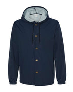Men's Water-Resistant Hooded Windbreaker | EXP95NB