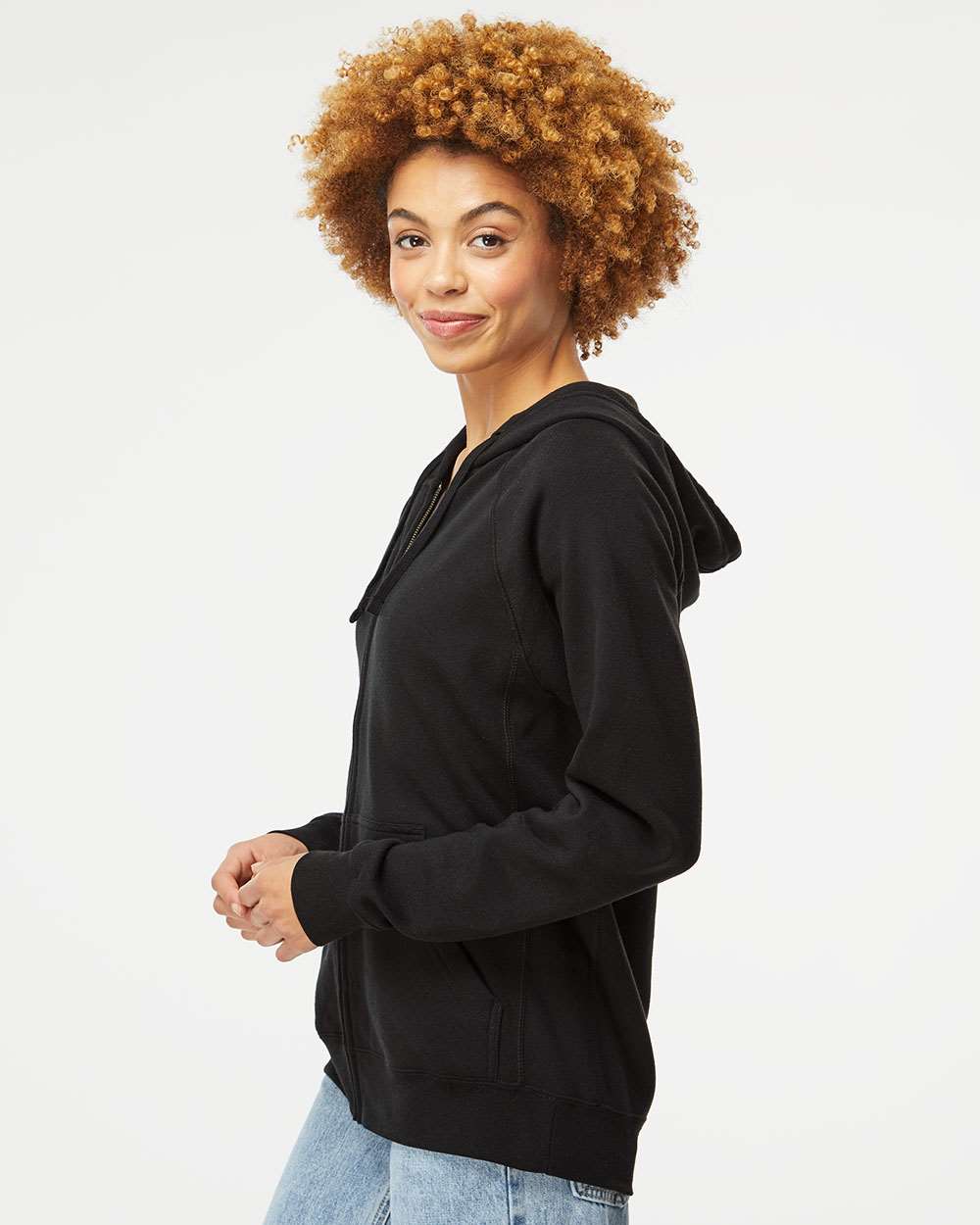 Unisex Special Blend Raglan Full-Zip Hooded Sweatshirt | PRM33SBZ