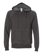 Sudadera con capucha unisex Special Blend Raglan con cremallera completa | PRM33SBZ