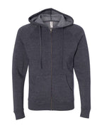 Sudadera con capucha unisex Special Blend Raglan con cremallera completa | PRM33SBZ